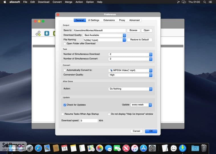 اسکرینشات 1 Allavsoft Video Downloader Converter