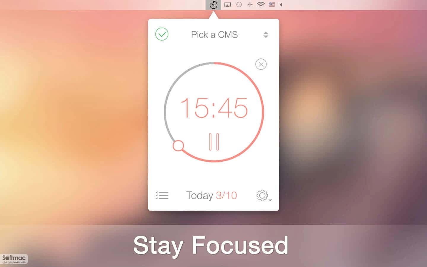 اسکرینشات 3 Be Focused Pro