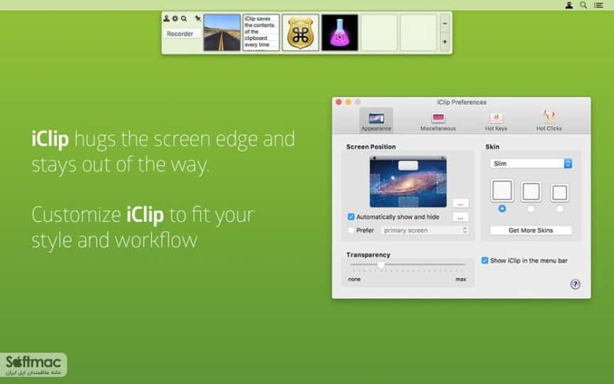 اسکرینشات 2 iClip