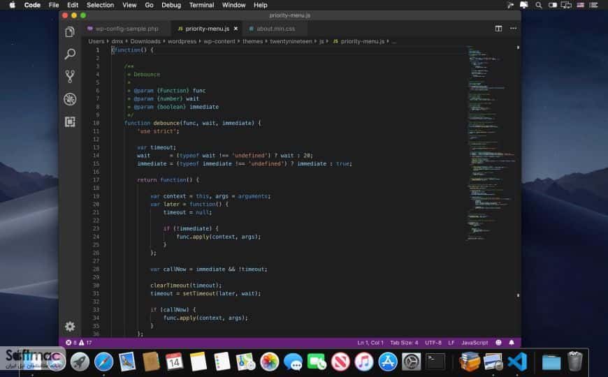 اسکرینشات 2 Visual Studio Code