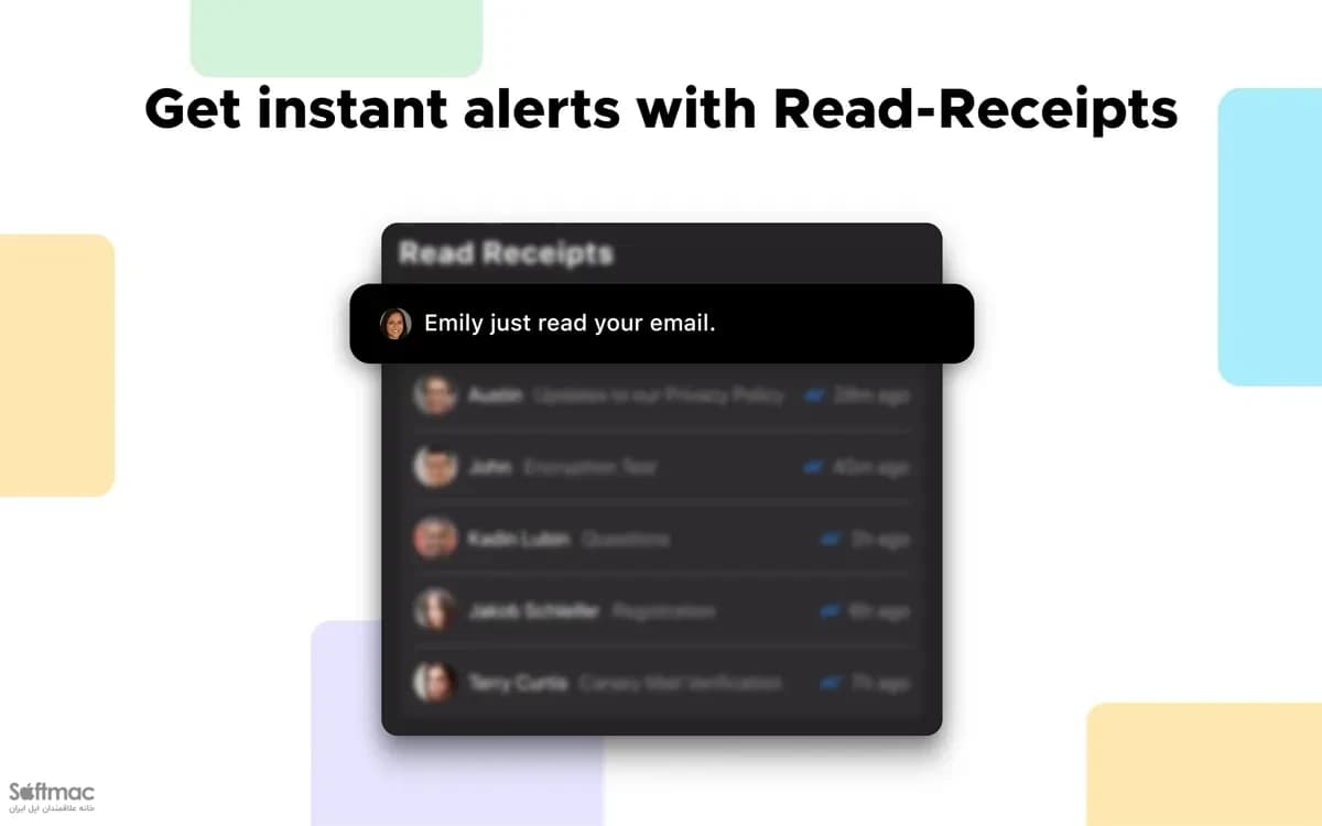 اسکرینشات 1 Canary Mail