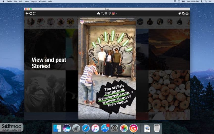 اسکرینشات 1 Grids for Instagram