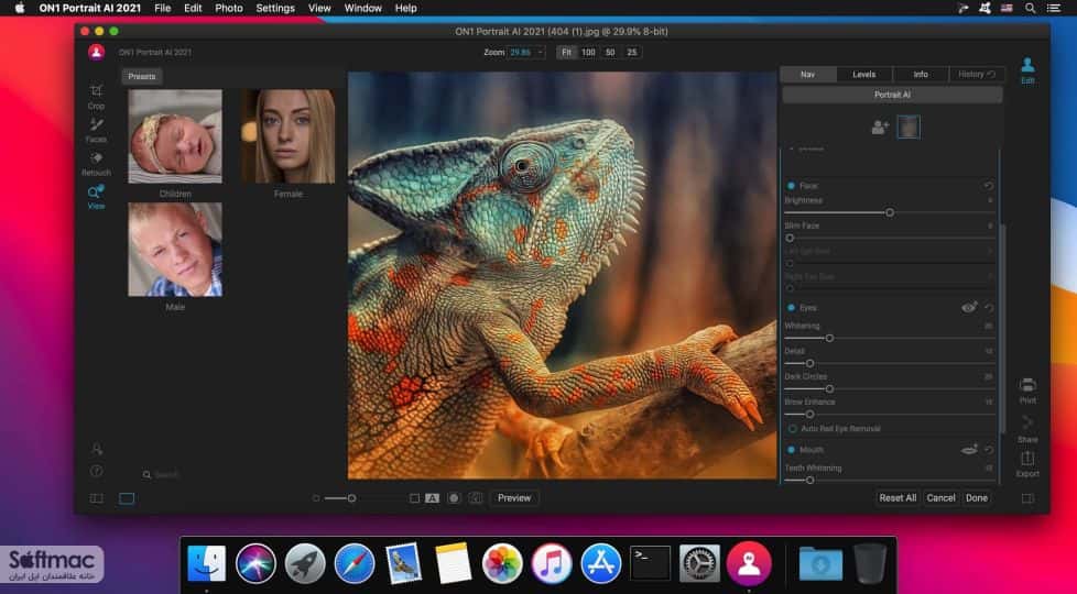 اسکرینشات 2 ON1 Portrait AI