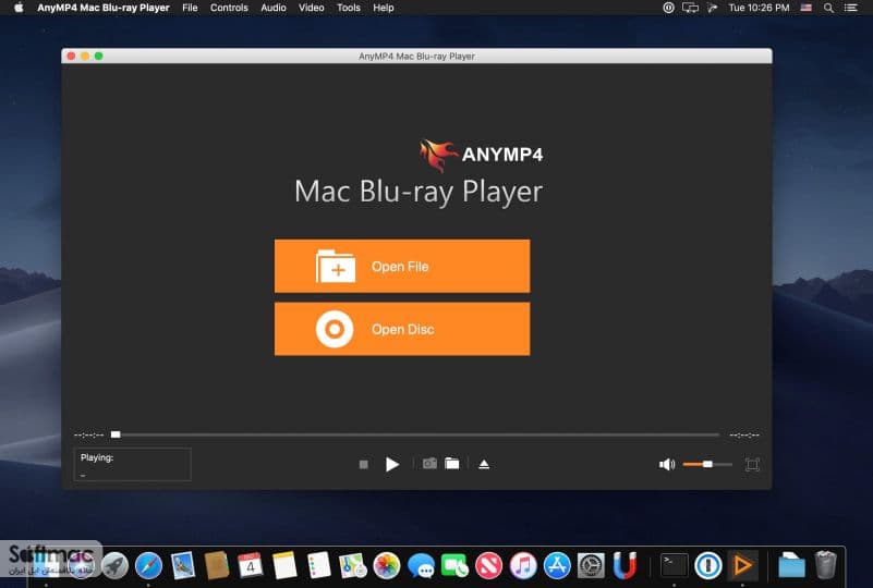 اسکرینشات 1 AnyMP4 Mac Blu-ray Player