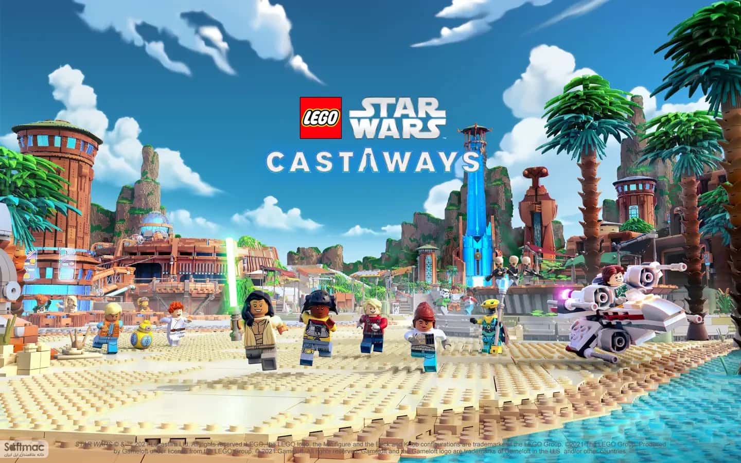 اسکرینشات 3 Lego Star Wars: Castaways