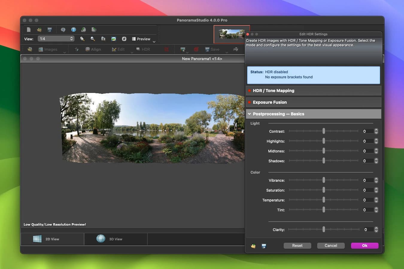 اسکرینشات 1 Panorama Studio Pro
