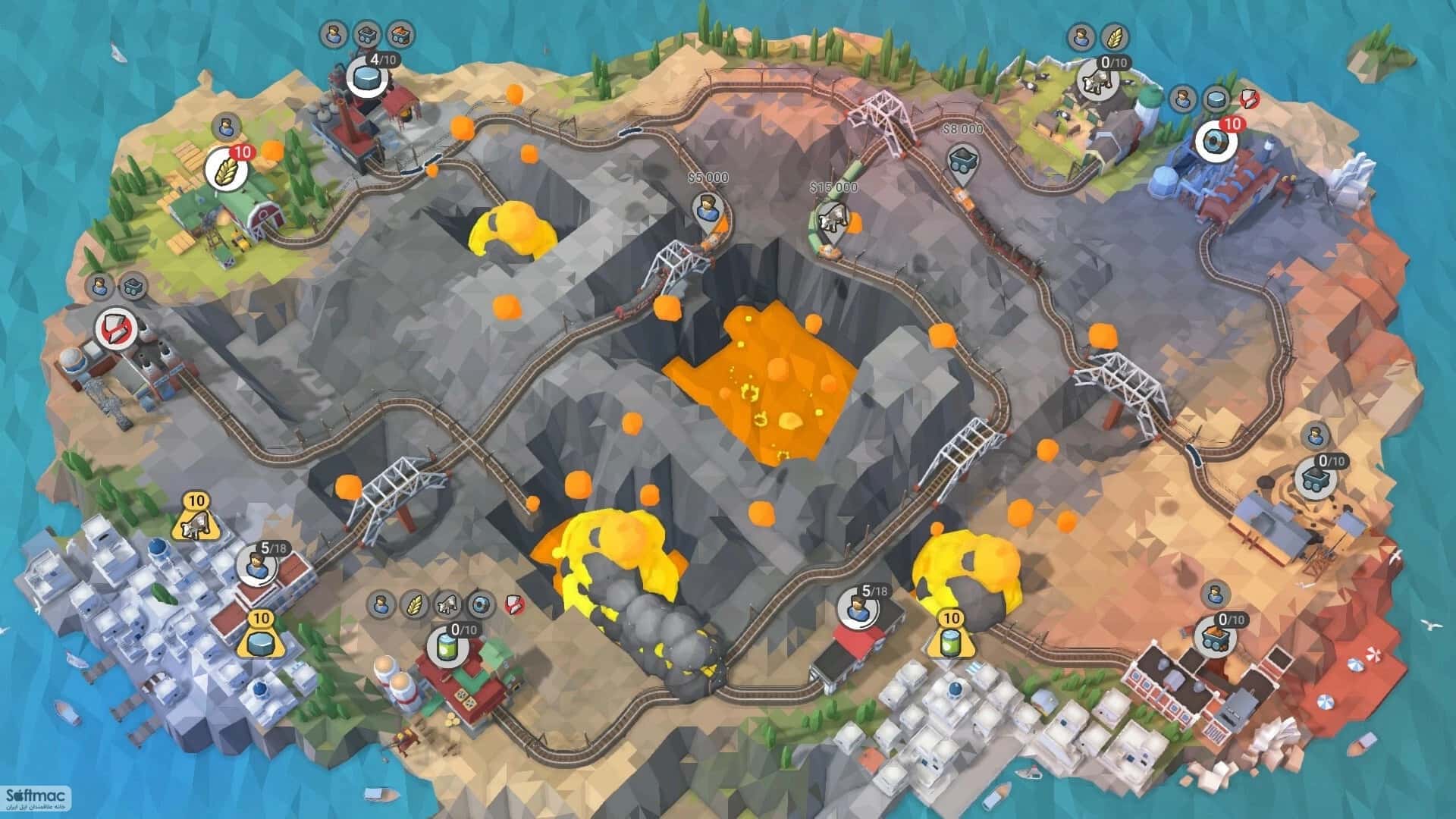 اسکرینشات 6 Train Valley 2