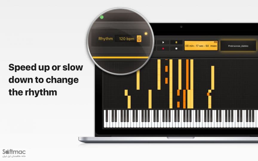 اسکرینشات 1 Midi Keyboard