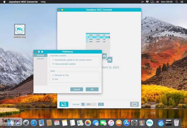اسکرینشات 3 Joyoshare HEIC Converter