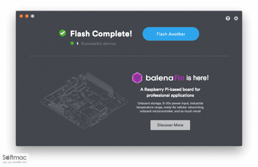 اسکرینشات 2 balenaEtcher