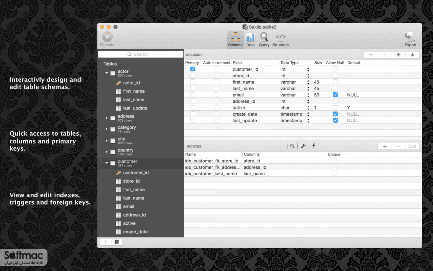 اسکرینشات 2 SQLPro for SQLite