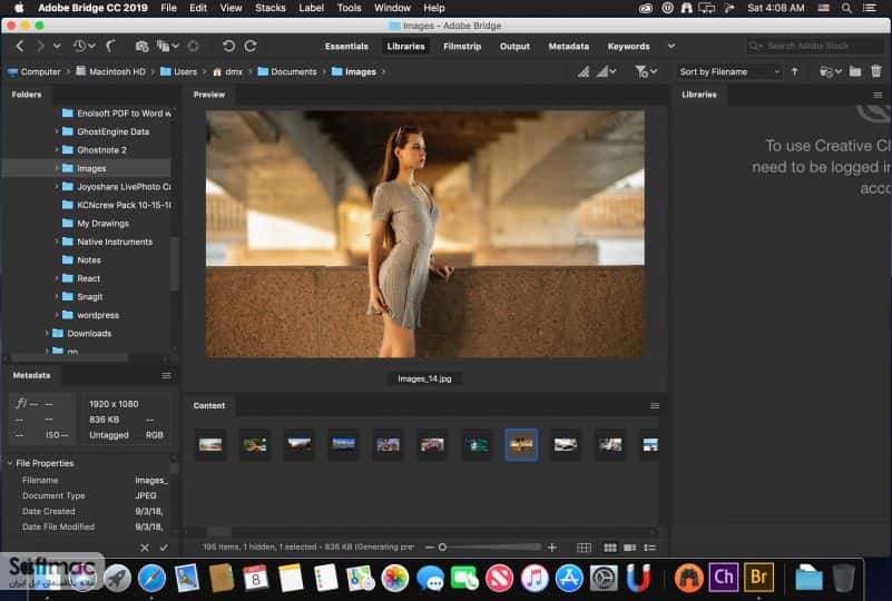 اسکرینشات 2 Adobe Bridge