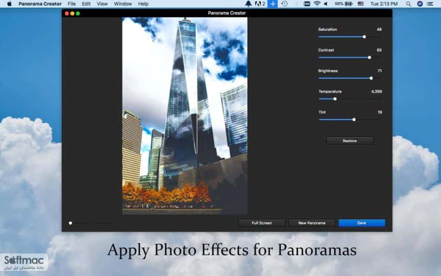 اسکرینشات 2 WidsMob Panorama