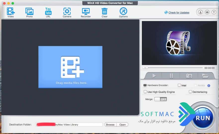 اسکرینشات 3 WinX HD Video Converter