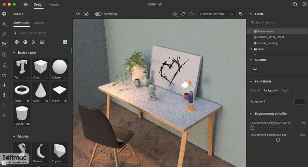 اسکرینشات 1 Adobe Substance 3D Stager