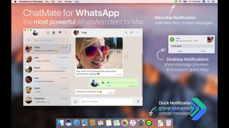اسکرینشات 2 ChatMate for WhatsApp