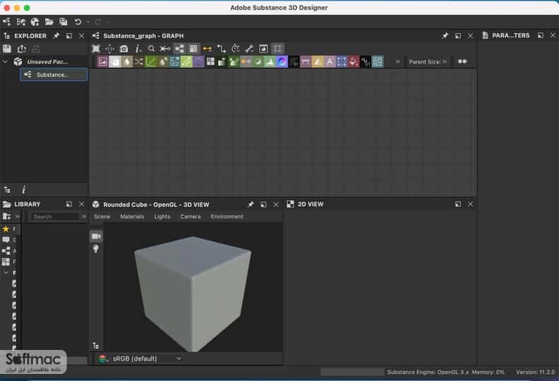 اسکرینشات 2 Adobe Substance 3D Designer