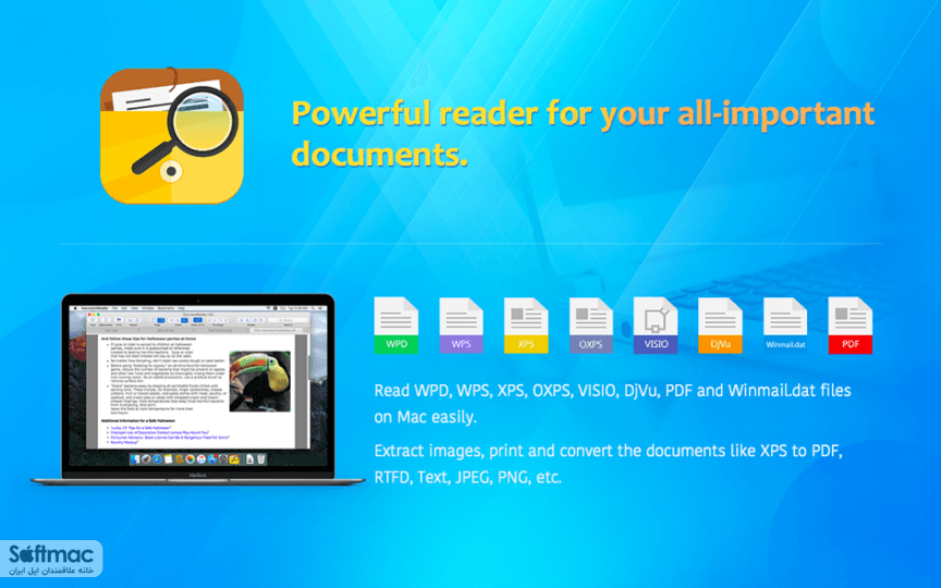 اسکرینشات 1 Cisdem DocumentReader