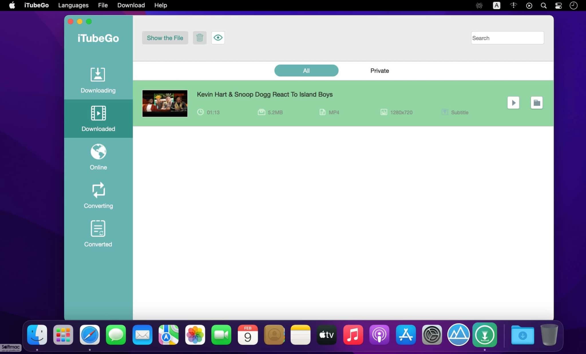 اسکرینشات 3 iTubeGo YouTube Downloader