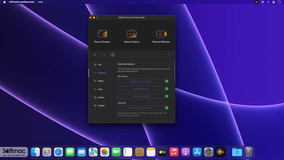 اسکرینشات 3 HitPaw Screen Recorder