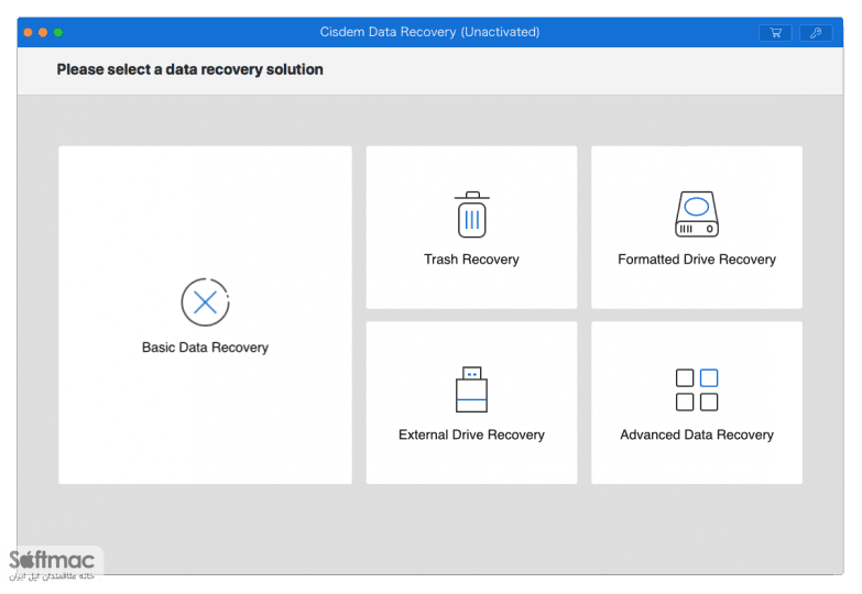 اسکرینشات 1 Cisdem DataRecovery