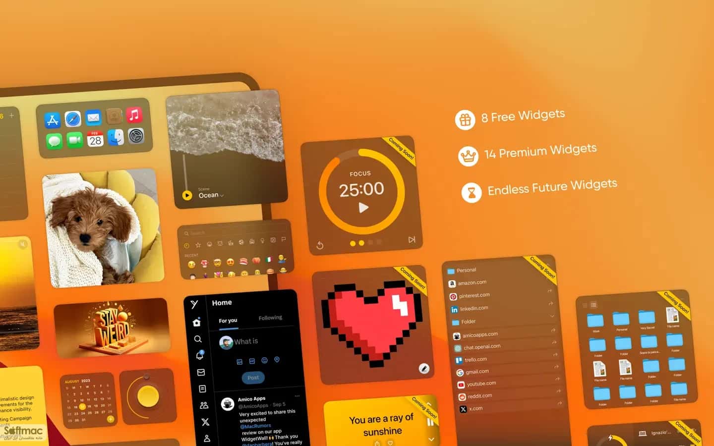 اسکرینشات 2 WidgetWall