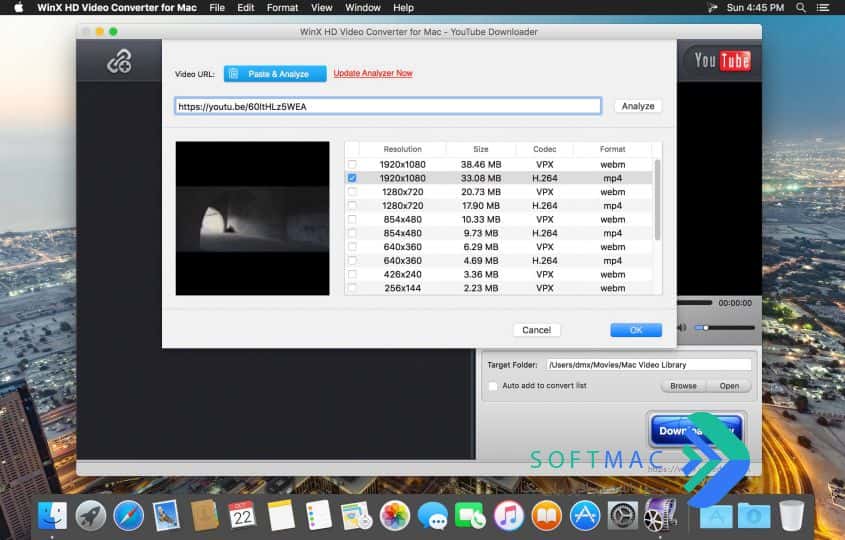 اسکرینشات 2 WinX HD Video Converter