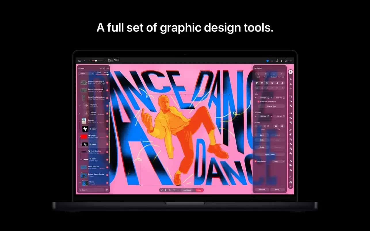 اسکرینشات 9 Pixelmator Pro