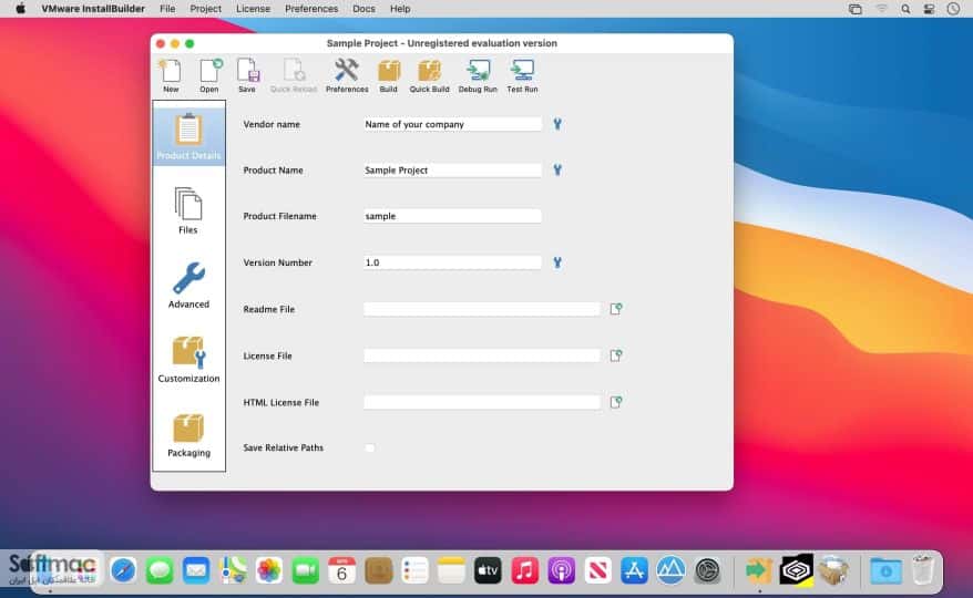 اسکرینشات 2 VMware InstallBuilder Enterprise