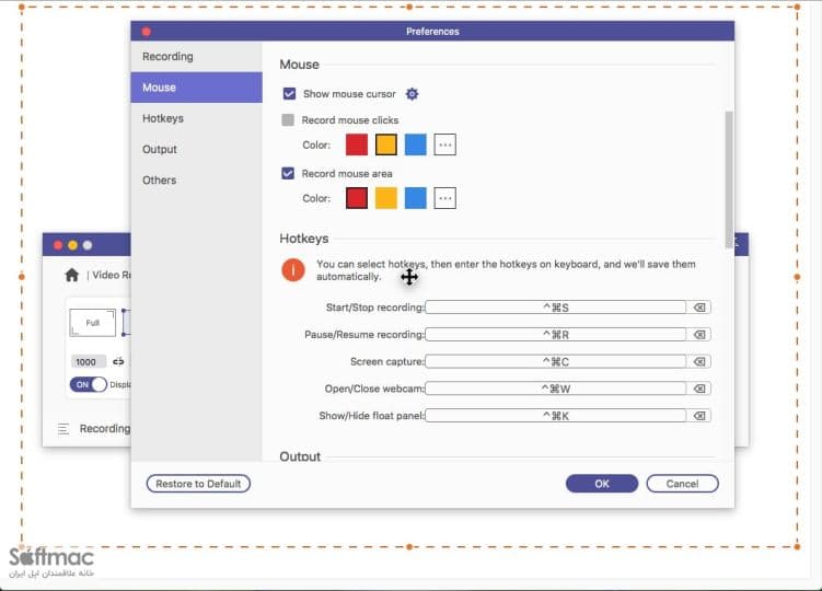 اسکرینشات 1 AnyMP4 Screen Recorder