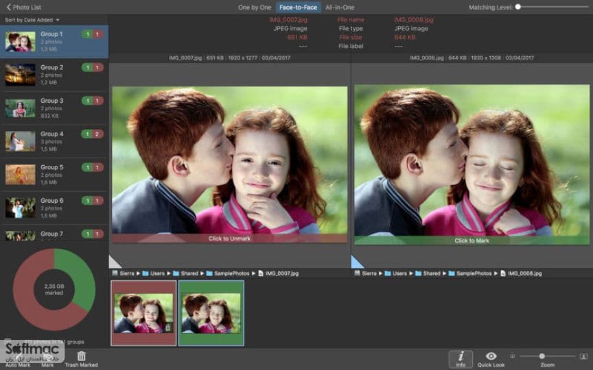 اسکرینشات 1 PhotoSweeper