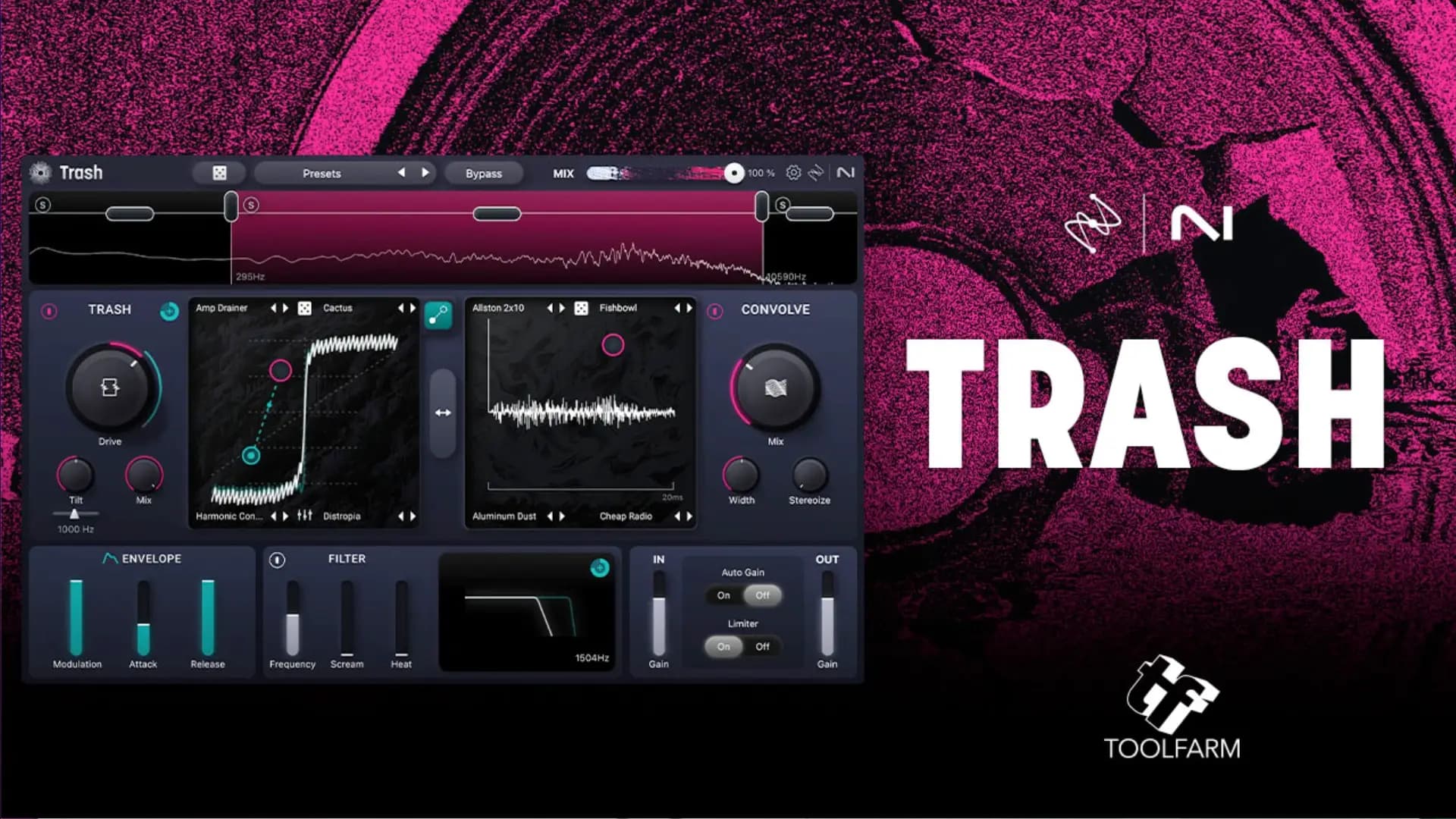 اسکرینشات 1 iZotope Trash
