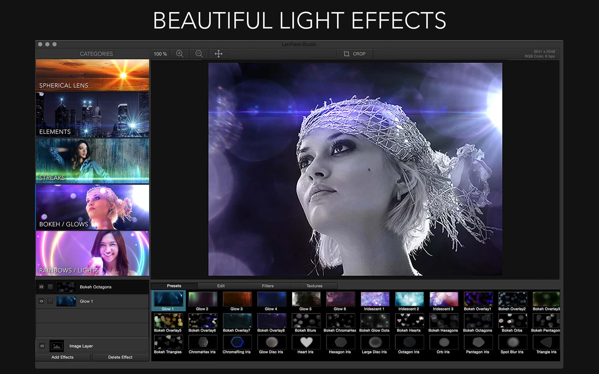 اسکرینشات 2 LensFlare Studio