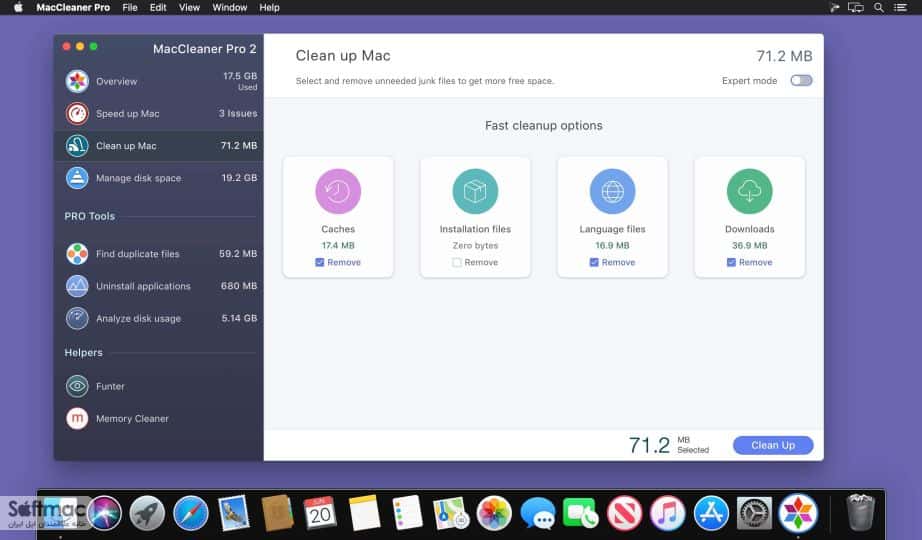 اسکرینشات 2 MacCleaner PRO