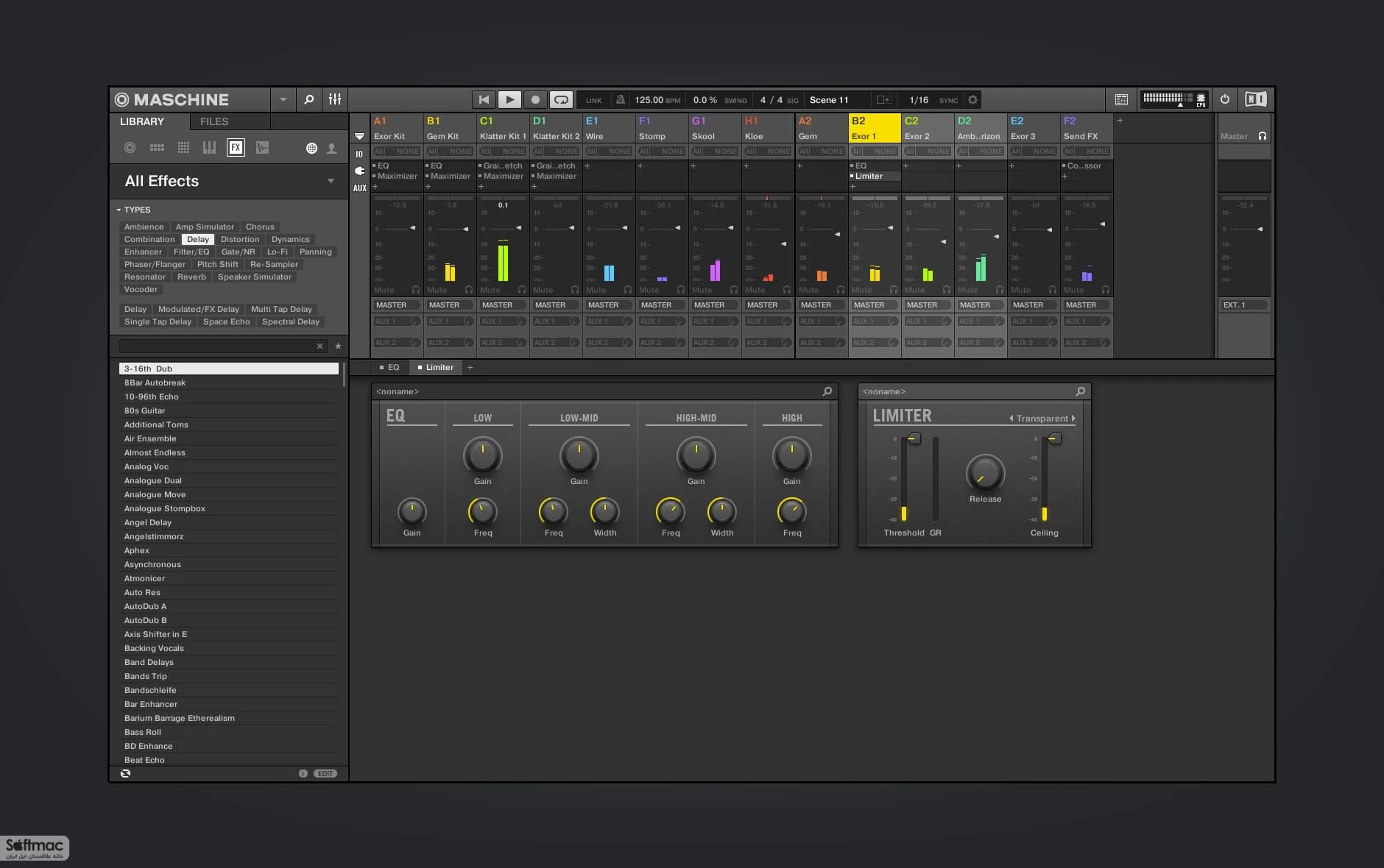 اسکرینشات 1 Native Instruments Maschine