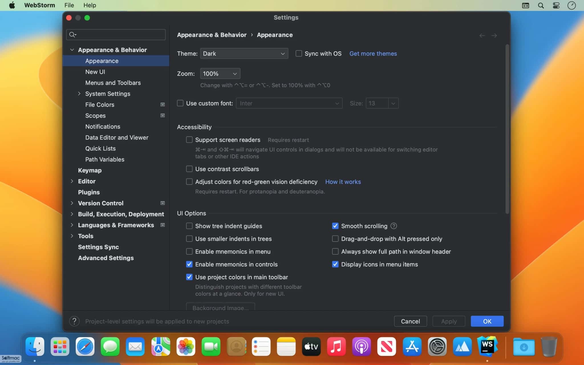 اسکرینشات 4 WebStorm