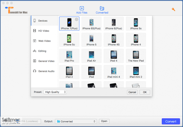 اسکرینشات 3 TunesKit Video Converter