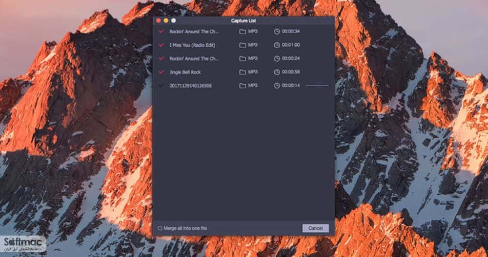 اسکرینشات 2 TunesKit Audio Capture