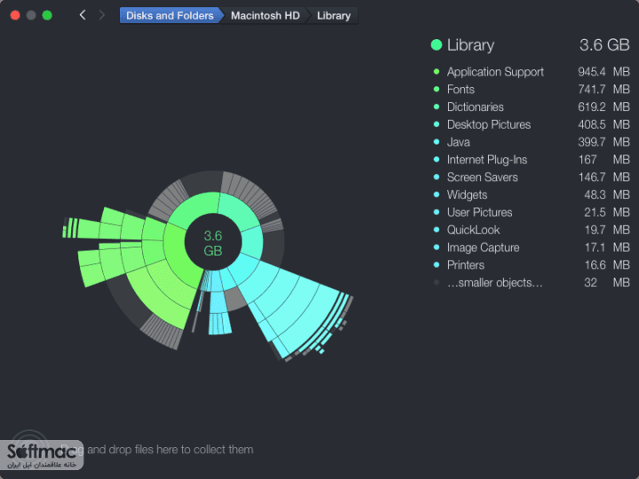 اسکرینشات 2 DaisyDisk