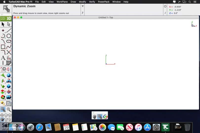 اسکرینشات 3 TurboCAD Mac Pro