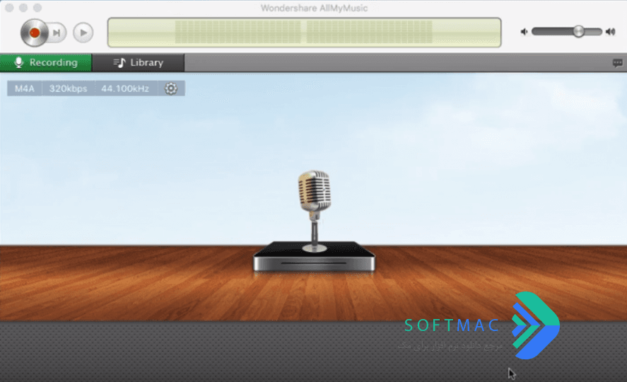 اسکرینشات 1 Wondershare AllMyMusic