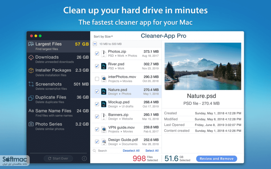 اسکرینشات 3 Cleaner-App