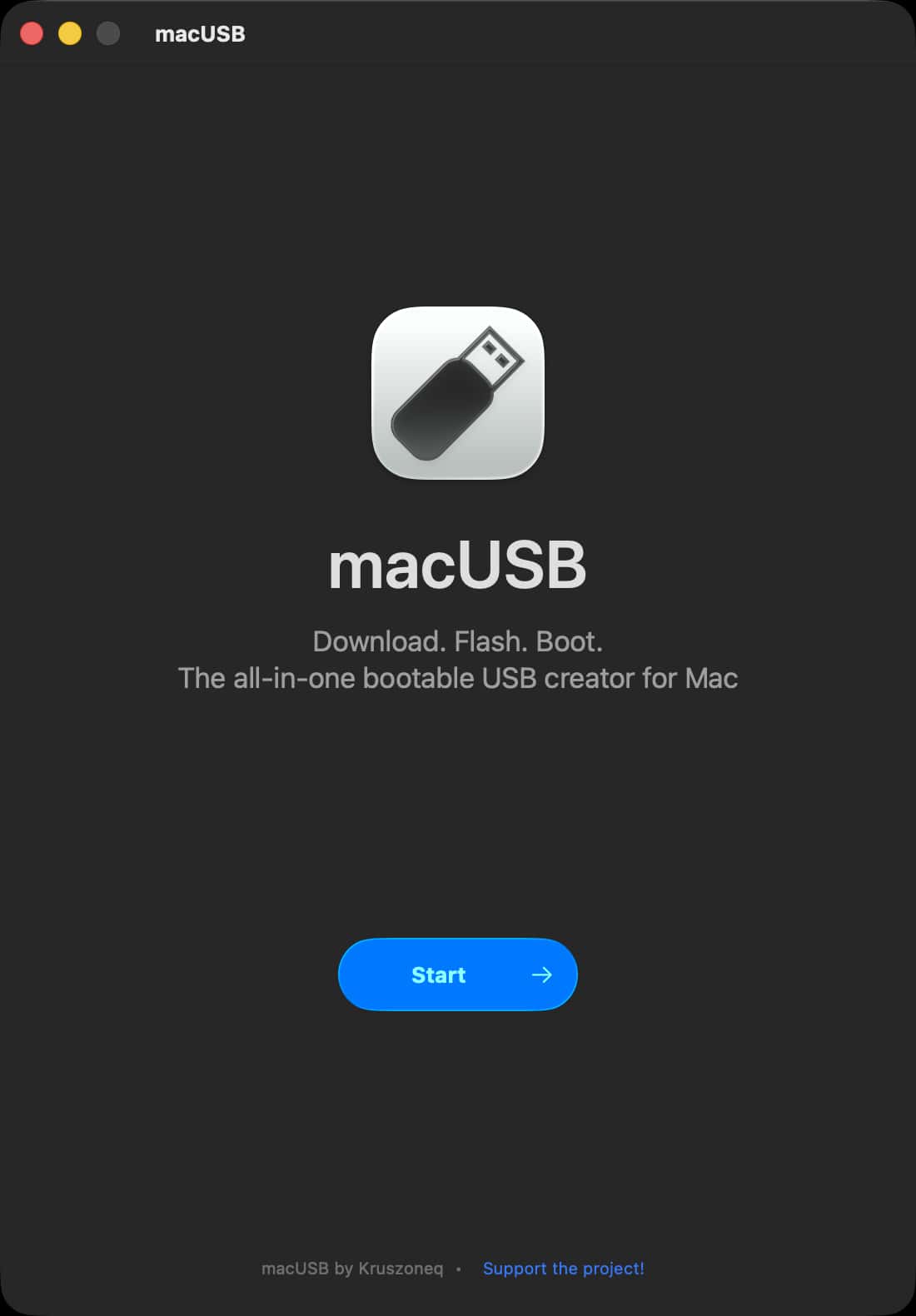 اسکرینشات 3 macUSB