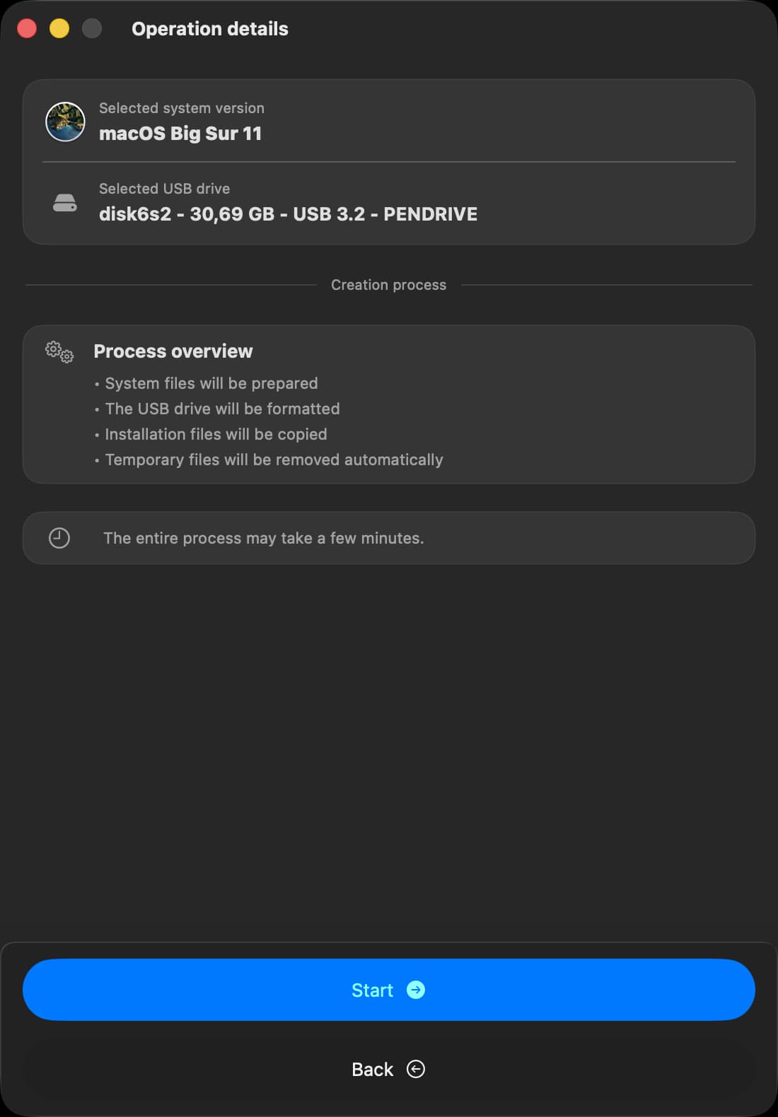 اسکرینشات 1 macUSB