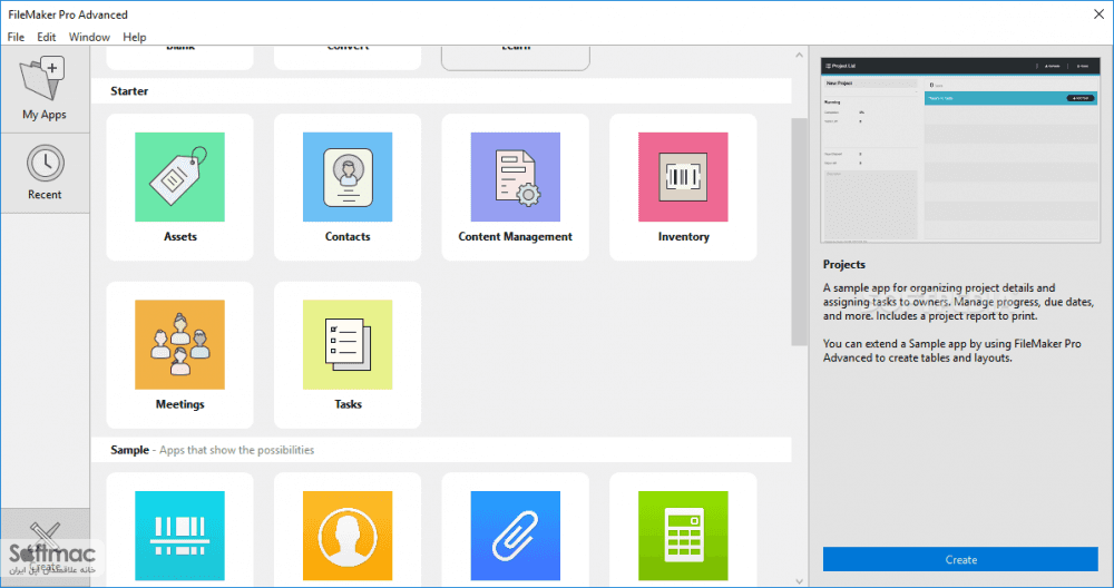 اسکرینشات 2 FileMaker Pro Advanced