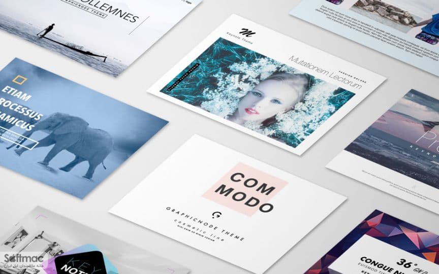اسکرینشات 1 Templates for Keynote DesiGN