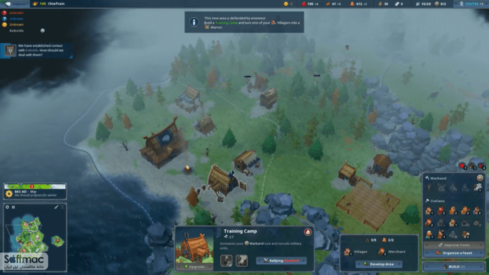 اسکرینشات 2 Northgard