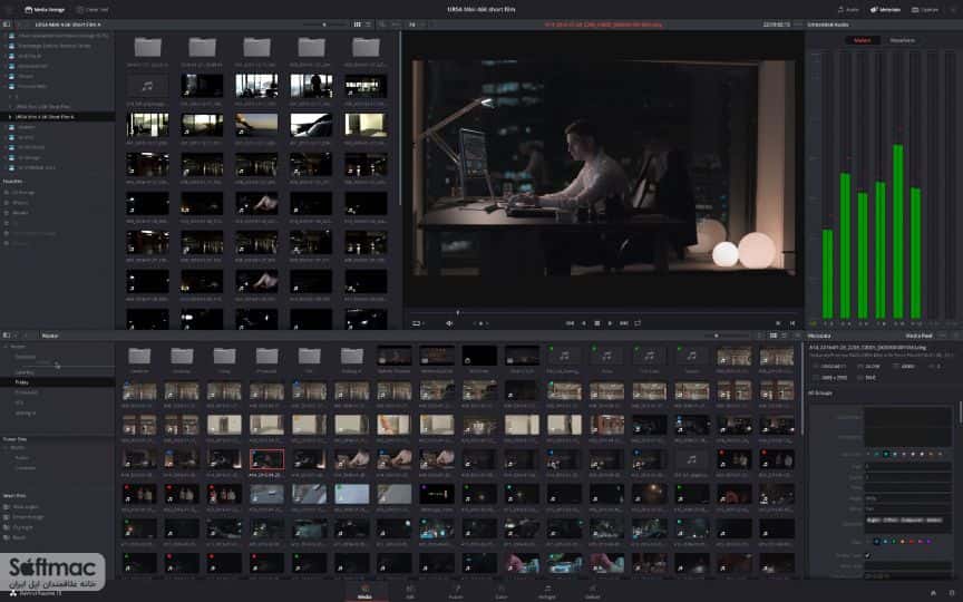 اسکرینشات 2 DaVinci Resolve Studio