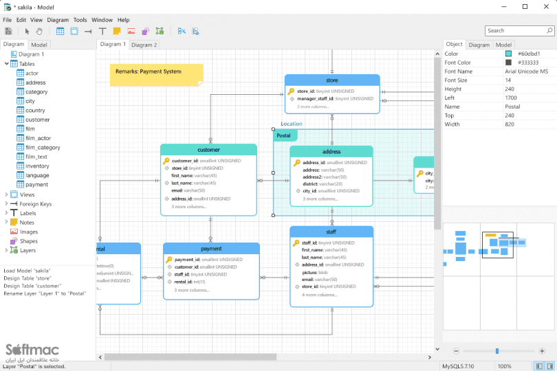 اسکرینشات 3 Navicat for MySQL