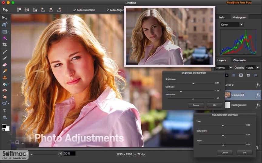اسکرینشات 2 Pixelstyle Photo Editor